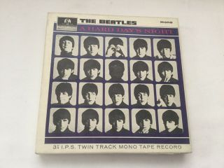 Reel To Reel Tape The Beatles “a Hard Day’s Night”