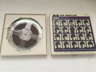 REEL TO REEL TAPE THE BEATLES “A HARD DAY’S NIGHT” 3