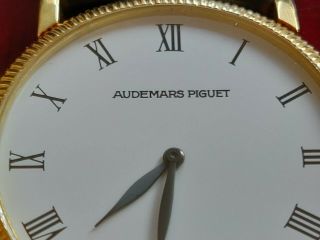 Audemars Piguet Vintage Men ' s Watch 18K Yellow Gold - Prestine 2