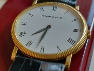 Audemars Piguet Vintage Men ' s Watch 18K Yellow Gold - Prestine 3