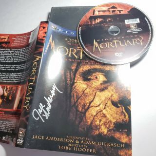 Mortuary Dvd Signed By Writer Jace Anderson