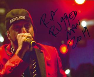 R.  A.  The Rugged Man Signed Autographed 8x10 Photo - Ra The Rugged Man