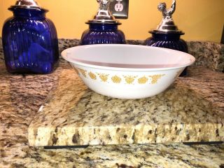 Vintage Corning Corelle Butterfly Gold Large 10 1/4” Serving Bowl