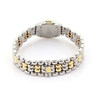 Chopard Gstaad Diamond 18k Gold & Steel Date Ladies Quartz Wrist Watch 2