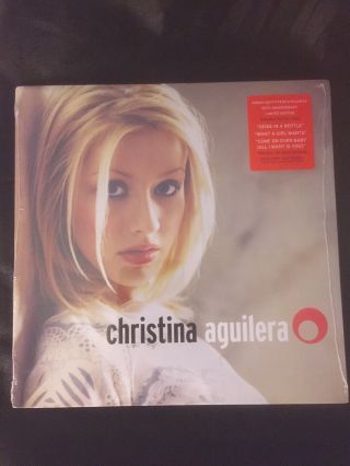 Christina Aguilera Usa 20th Anniversary Orange Vinyl Red Swirl Lp - 3000 Only