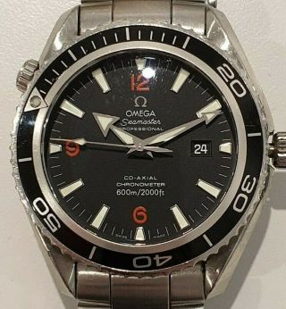 Omega Seamaster Professional Planet Ocean Gents Automatic Wristwatch Swiss Made