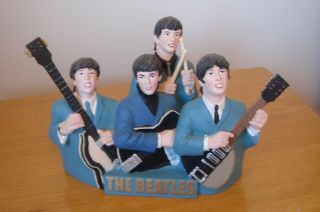 Beatles Resin Figures Of The Entire Group,