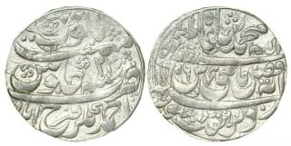 Ik Shah Alam Ii Ahmadnagar Farrukhabad Ah 1196 Ry 23 Km 28 Silver Rupee Coin