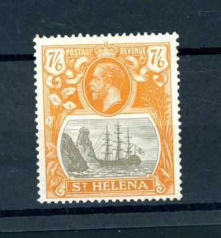 St Helena 1922 7s 6d (sg 111) Hinged (d161)