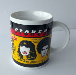 Very Rare The Rolling Stones Ceramic Mug Some Girls 2012 Spain C