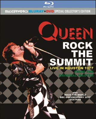 Queen Rock The Summit Live In Houston 1977 [1bluray,  1dvd] Japan