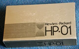 Hewlett Packard Very Rare Hp - 01 Calculator Watch With Gold - Filled,  Fw,  Perfect