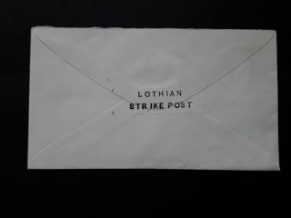 1971,  GB,  LOTHIAN STRIKE MAIL,  cover dated 16/2/71 to East Lothian 2