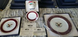 Woodmere White House Abraham Lincoln China Dinner & Dessert Plates & Cup/saucer