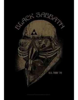 Black Sabbath 78 Us Tour Textile Poster Flag