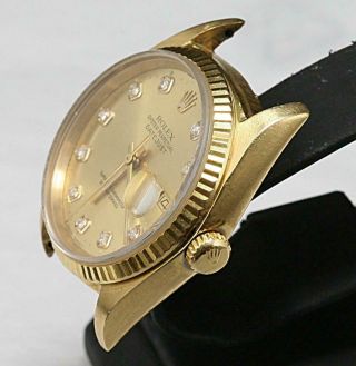 CUSTOM MADE AFTER MARKET Ref 16018 QUICK SET AUTOMATIC DATEJUST.  Cal 3035 3