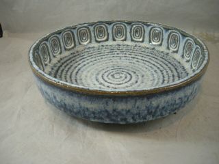 1960s Mid Century SOHOLM STENTOJ Denmark MARIA PHILIPPI Art Pottery Bowl 2