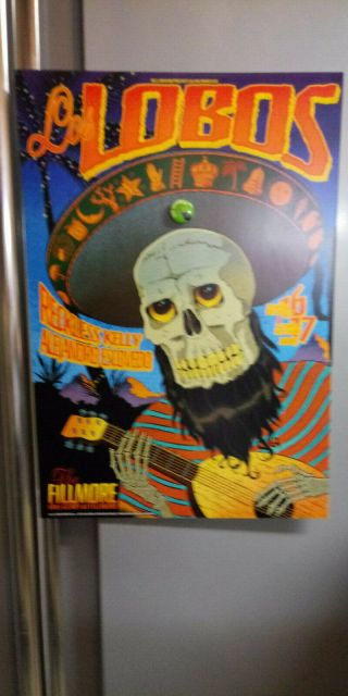 Los Lobos F744 Bill Graham Presents Fillmore Poster