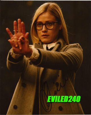 Olivia Taylor Dudley Signed 8x10 Photo Magicians Paranormal Activity Barber