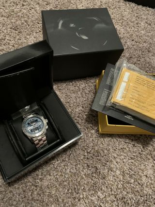 Breitling Airwolf Blue Dial Watch A78363 Papers & Box