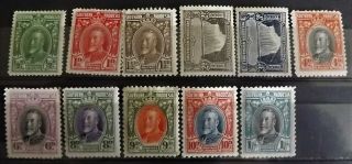 Southern Rhodesia Kg V 1931 - 37 Part Set Mh 1/2d - 1/ - 10 Stamps S.  G.  15 - 23 Vgc