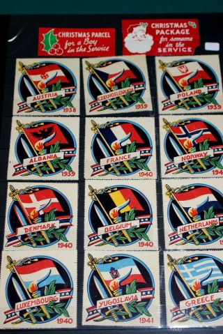 7493,  Seldom Seen Cinderella,  Wwii Flags Of Nazi Conquered Countries