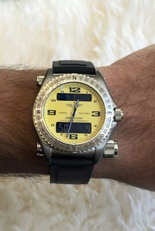 Breitling Emergency Watch Yellow - Special 24hr Price 3
