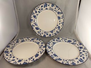 Set Of 3 Royal Stafford Spring Garden Dinner Plates