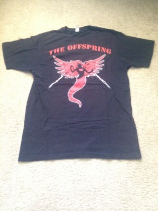 The Offspring 2009 Tour T Shirt Black Medium