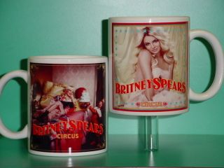 Britney Spears - Circus Tour - With 2 Photos - Designer Collectible Gift Mug 03