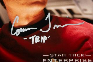 Signed Star Trek: Enterprise Connor Trinneer Mirror Trip Autographed 8x10 2