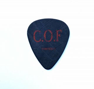 Cradle Of Filth Guitar Pick Paul Allender Signature 2016 Tour Logo Pick C O F