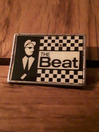 Vintage 1970s/80s The Beat Walt Jabsco Ska 2 Two Tone Madness Pin Badge Pinback