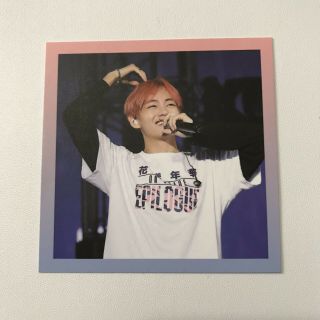 Bts Official 2016 Hyyh Live On Stage Epilogue Dvd Taehyung V Photocard