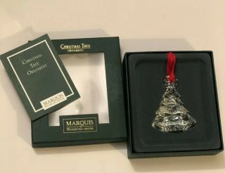 Waterford Crystal Marquis Tree Ornament Endearments Figural Christmas W/box