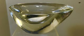 Vintage Murano Glass Offset Bowl Antonio Da Ros For Cenedese