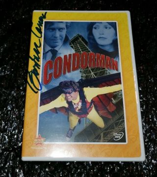 BARBARA CARRERA SIGNED WALT DISNEY CONDORMAN DVD MICHAEL CRAWFORD OLIVER REED 2