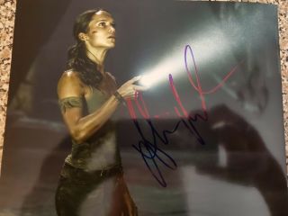Tomb Raider Lara Croft Alicia Vikander Authentic Signed Autographed 8x10 Photo