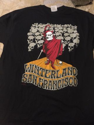 Winterland San Francisco T - shirt 3
