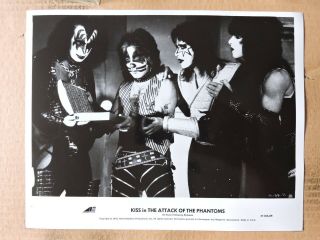 Gene Simmons Ace Frehley & Paul Stanley Photo 1978 Attack Of The Phantoms - Kiss