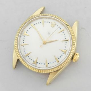 Rolex Oyster Perpetual Ref.  6567 Yellow Gold Vintage Watch 100