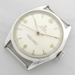 Rolex Oyster Perpetual Big Bubble Back 6106 Vintage Watch 100 1950 
