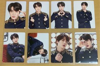 (on Hand) Bts Speak Yourself Japan Official Mini Photo Card Set All Jin No.  1 - 8