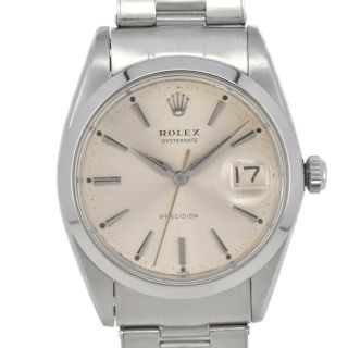 Auth Rolex 6694 Oyster Date Precision Cal.  1215 Hand - Winding Men 