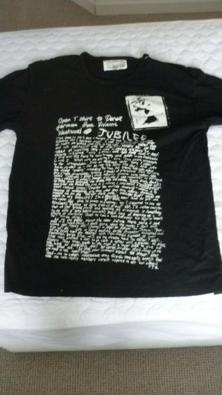 Seditionaries King Mob Jubilee T Shirt Size L Punk Sex Pistols Adam & The Ants