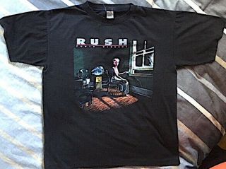 Rush " Power Windows " Tour T - Shirt,  Vintage,  1985/86