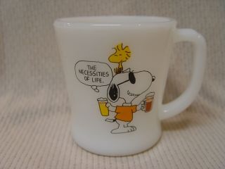 Fire - King A&w Root Beer Drive - In Restaurant Snoopy Advertising Coffee Mug