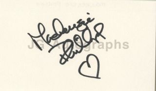 Mackenzie Phillips - Actress " American Graffiti " - Authentic Autograph