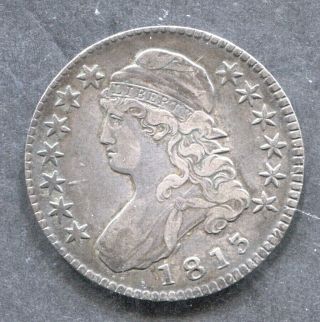 1813 Capped Bust 50c Vf - Xf