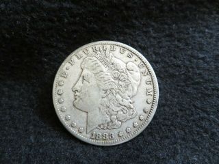 1883 - Cc Morgan Silver Dollar 1